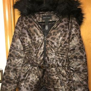 *SOLD* VS double (faux) fur collar jacket